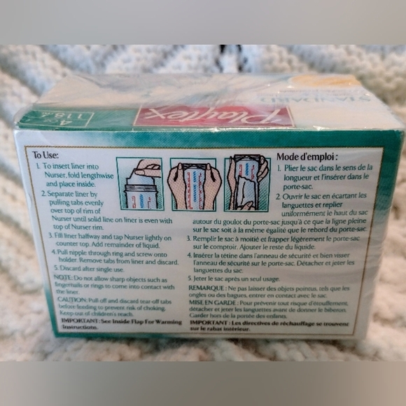 Playtex Standard 4 oz Pre-Sterilized Disposable Liners 100 ct NEW 2006 - Picture 3 of 6